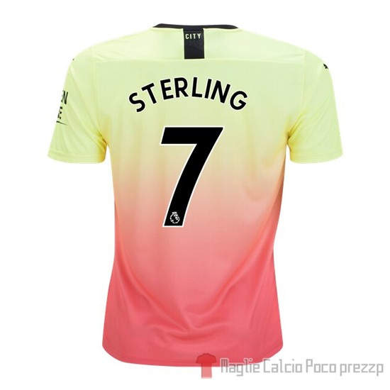 Maglia Manchester City Giocatore Sterling Terza 2019/2020 - Clicca l'immagine per chiudere